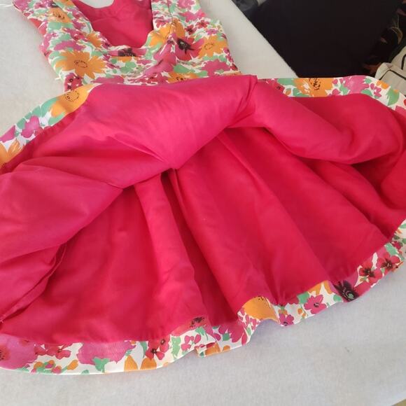 Zara TRF Women's Fit and Flare Floral Summer Dress Medium - Picture 7 of 7